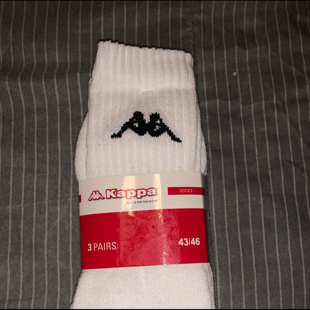 Kappa White Socks